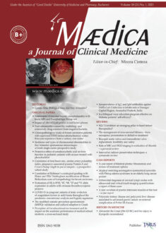 MÆDICA - a Journal of Clinical Medicine | Vol. 18, No. 1, 2023 MÆDICA - a Journal of Clinical Medicine | Vol. 18, No. 1, 2023
